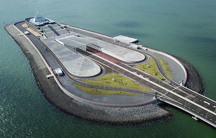 港珠澳大桥人工岛